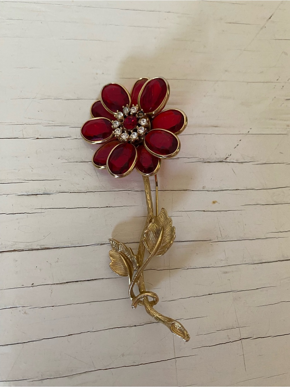 Vintage Flower Brooch